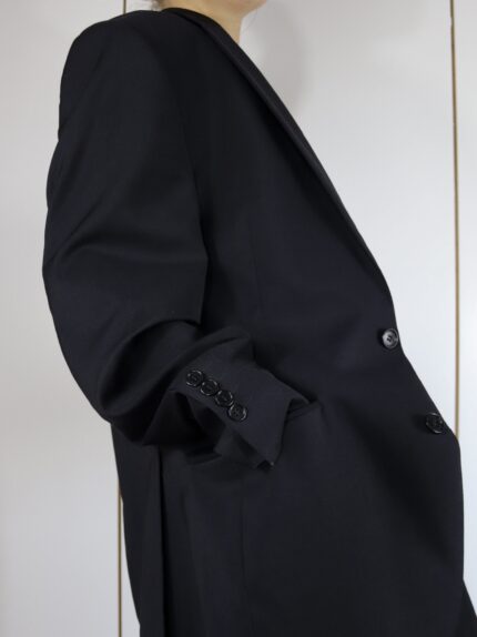 black vintage blazer size L