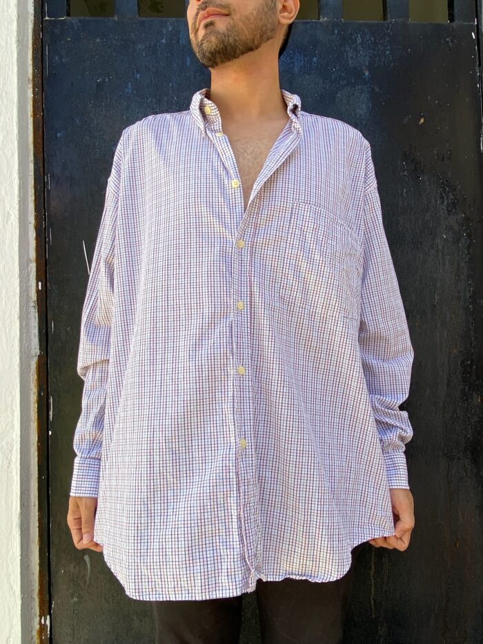 Kariertes Vintage Hemd | M-L – Bild 6