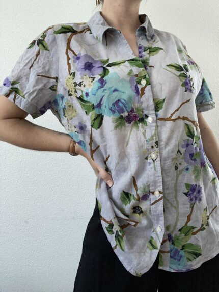 Vintage Blouse with floral print