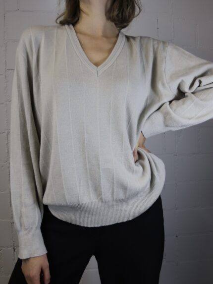 Schöner, schlichter Vintage Pullover Grösse: M-L