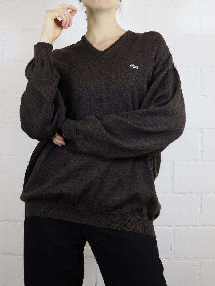 Vintage Lacoste Woll-Pullover | L-XL – Bild 2