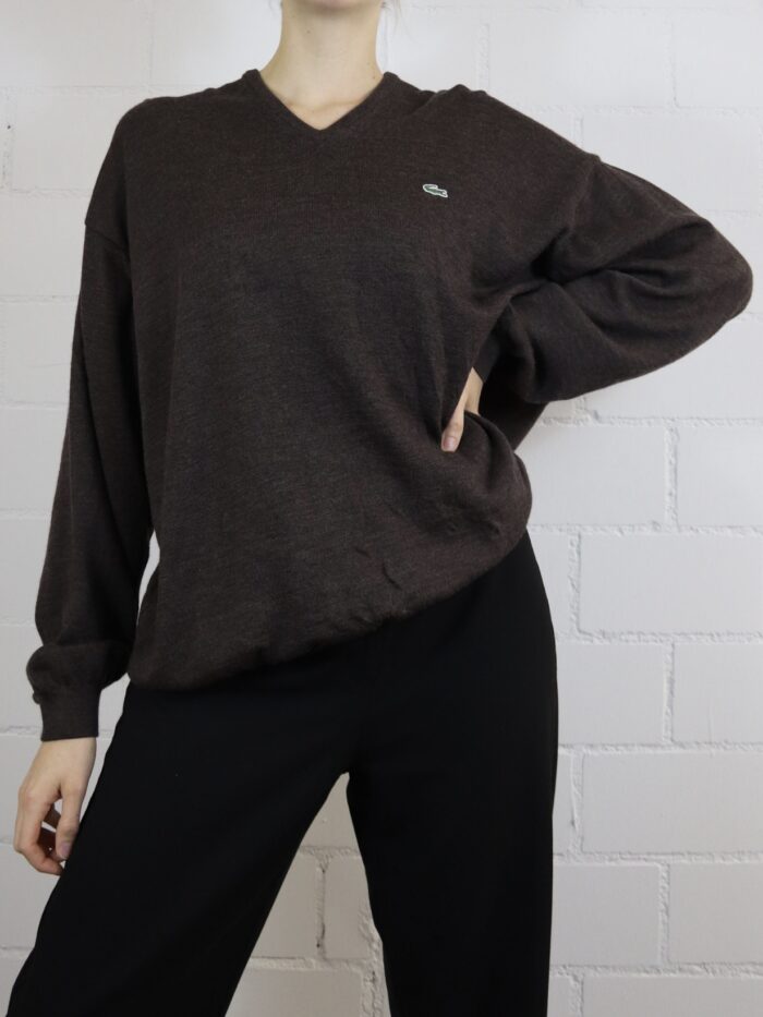 Vintage Lacoste Woll-Pullover | L-XL – Bild 3