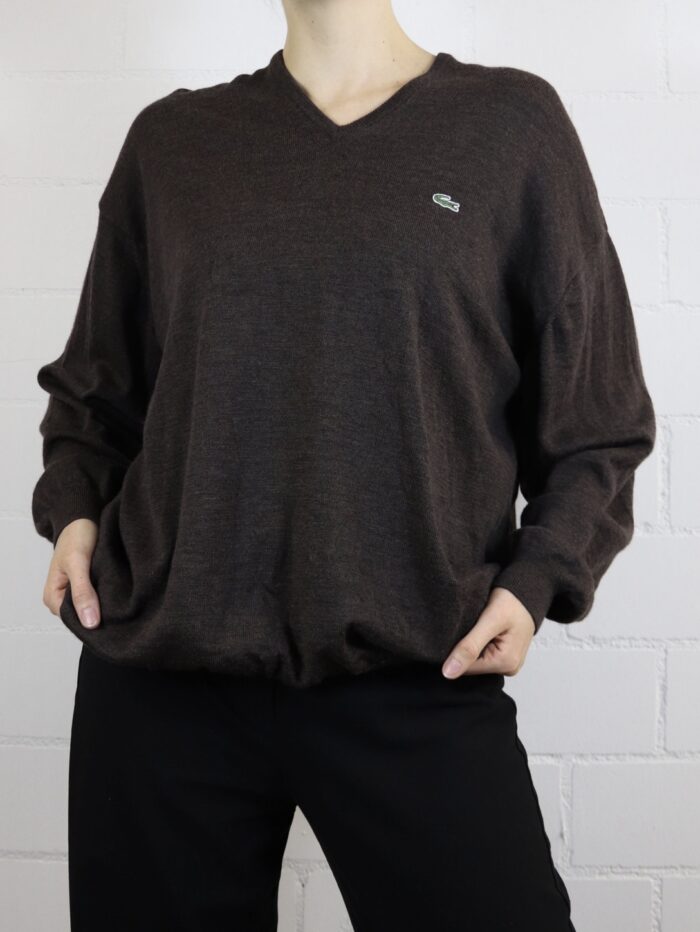 Vintage Lacoste Woll-Pullover | L-XL – Bild 4