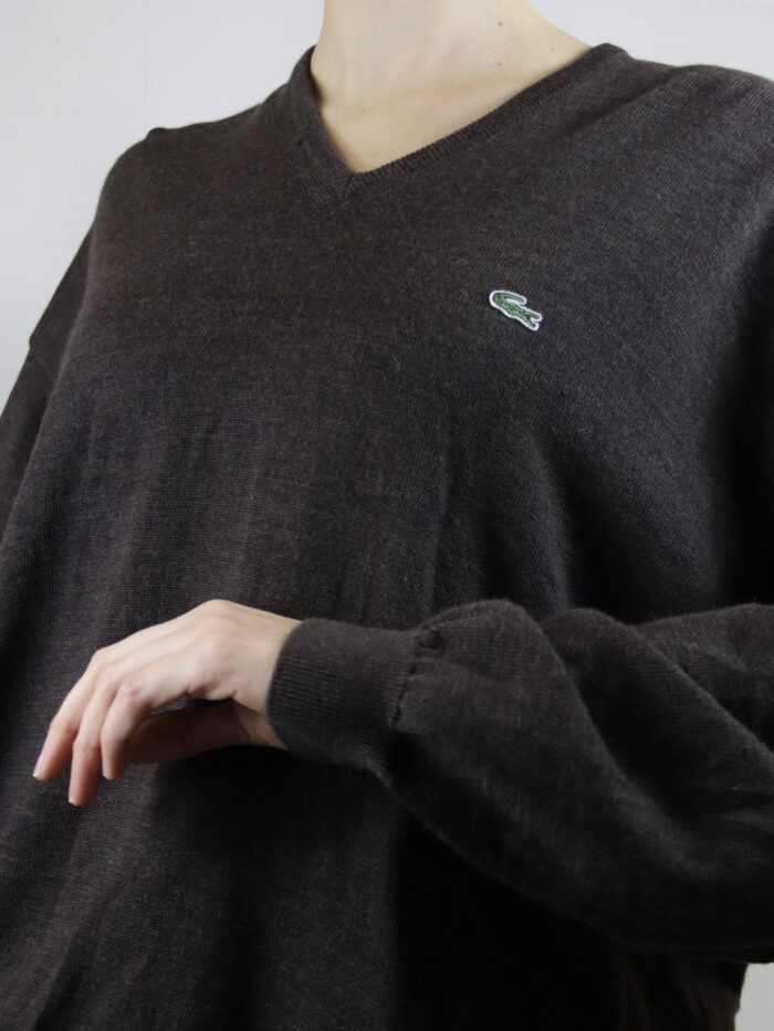 Vintage Lacoste Woll-Pullover | L-XL – Bild 5