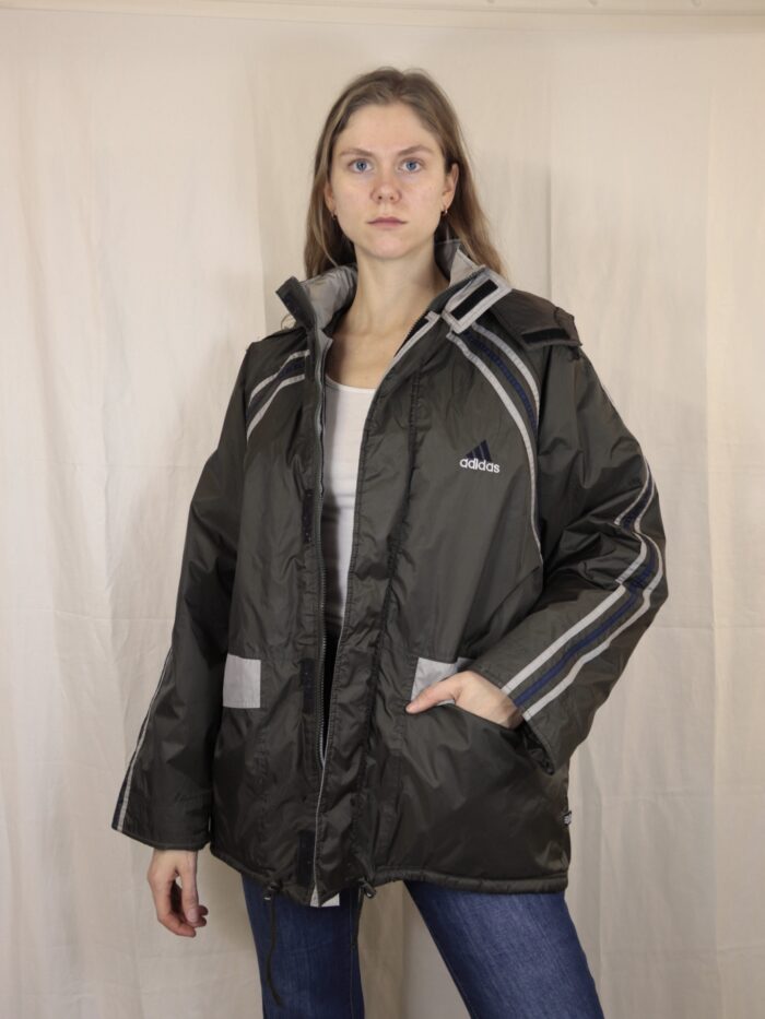 Vintage Adidas Winterjacke | L – Bild 2