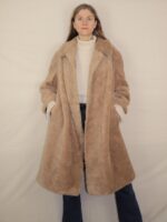 Vintage Lama Felljacke | M-L – Bild 2