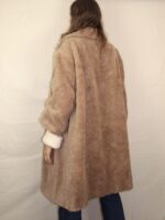 Vintage Lama Felljacke | M-L – Bild 7
