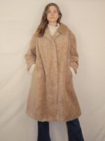 Vintage Lama Felljacke | M-L – Bild 3