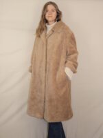 Vintage Lama Felljacke | M-L – Bild 4