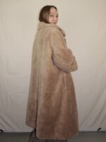 Vintage Lama Felljacke | M-L – Bild 13