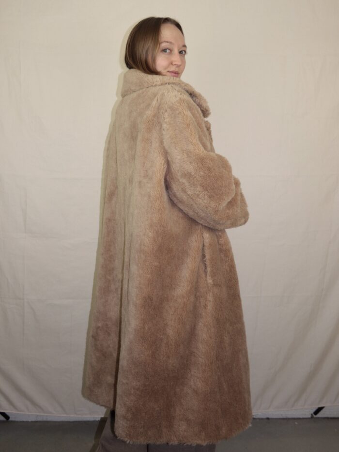 Vintage Lama Felljacke | M-L – Bild 13