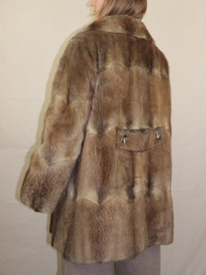 Vintage Felljacke | S-M – Bild 4