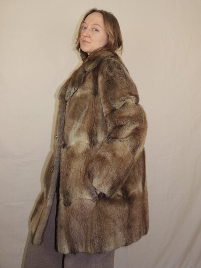 Vintage Felljacke | S-M – Bild 2