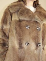 Vintage Felljacke | S-M – Bild 6