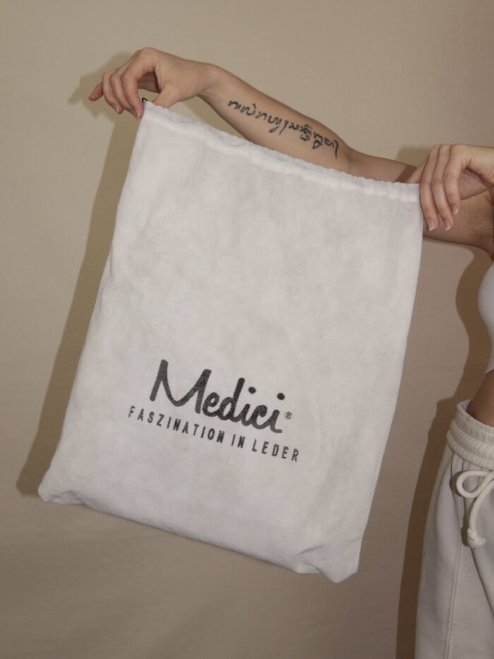 Vintage Medici Ledertasche – Bild 5