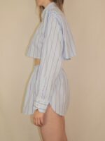 Tommy Hilfiger Upcycelt Zweiteiler Set in blau | M – Bild 6