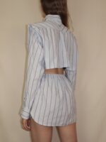Tommy Hilfiger Upcycelt Zweiteiler Set in blau | M – Bild 7