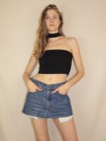 Upcycelt Levi’s Mini-Jeansrock | M-L – Bild 2