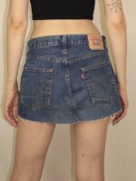 Upcycelt Levi’s Mini-Jeansrock | M-L – Bild 4