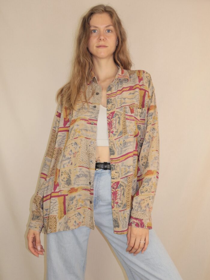 Crazy Vintage Hemd | L – Bild 2