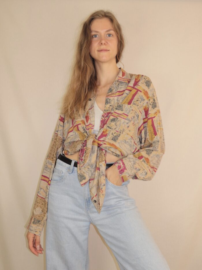 Crazy Vintage Hemd | L – Bild 3