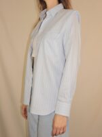 Upcycelt Bluse mit betonten Schultern | S-M – Bild 4