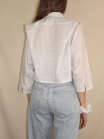 Upcycelt Bluse mit Scrunchie | M-L – Bild 5