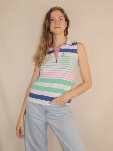 Ralph Lauren Top mit halbem Reissverschluss im sportlichen Look