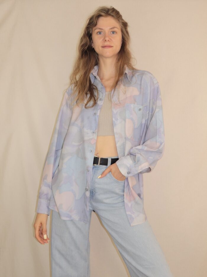 Crazy Vintage Hemd | M-L – Bild 3