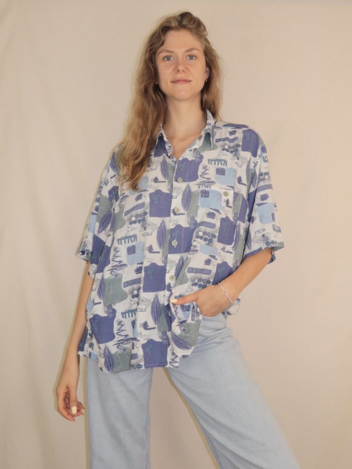 Crazy Vintage Hemd | L – Bild 4