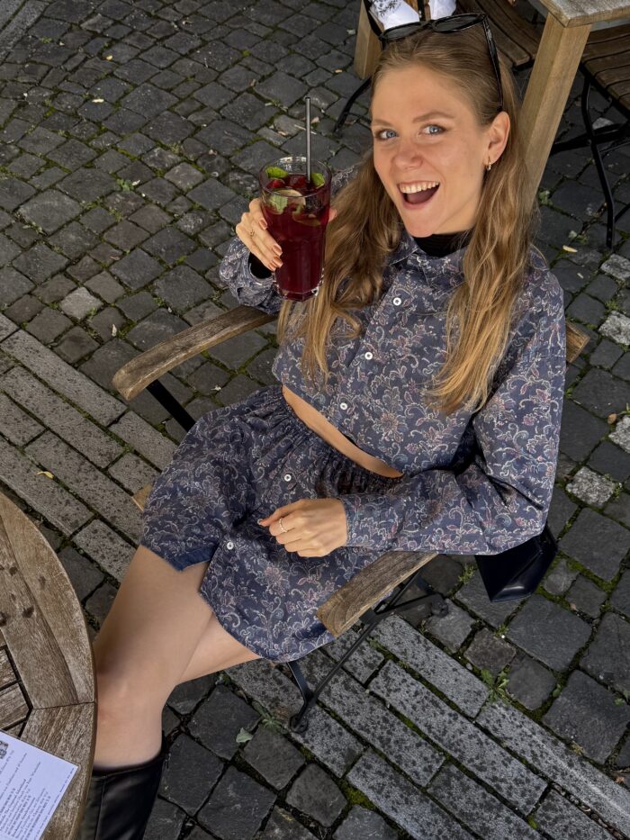 Crazy Upcycelt Zweiteiler Set | M-L – Bild 2