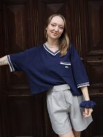 Upcycelt Lacoste Polo Shirt | S-M