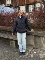 Vintage Reebok Übergangsjacke | S-M – Bild 2