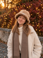 Handmade Kuschelhut - beige