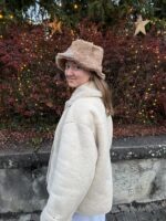 Handmade Kuschelhut - beige – Bild 4