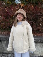 Handmade Kuschelhut - beige – Bild 6