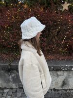 Handmade Kuschelhut - weiss – Bild 4