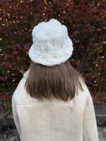 Handmade Kuschelhut - weiss – Bild 5
