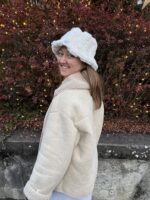 Handmade Kuschelhut - weiss – Bild 2