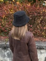 Handmade Kuschelhut - teddyschwarz – Bild 3