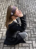 Handmade Stirnband - braun – Bild 5