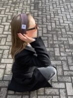 Handmade Stirnband - braun – Bild 4