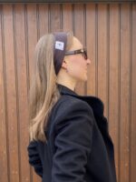 Handmade Stirnband - braun – Bild 3