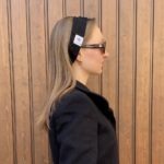 Handgenähtes Stirnband aus hochwertigem Stoff mit bequemem Sitz und zeitlosem Design