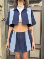 Upcycelt Zweiteiler Set | M-L – Bild 2