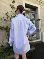 Upcycelt Vintage Bluse/Kleid | S-M – Bild 3