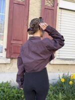 Upcycelt Bluse mit Scrunchie | M – Bild 5