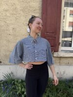 Upcycelt Tommy Hilfiger Bluse | S – Bild 2