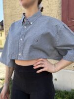 Upcycelt Tommy Hilfiger Bluse | S – Bild 3