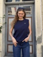 Upcycelt Vintage Lacoste Pullover | M-L – Bild 3